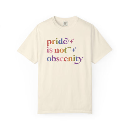 Pride is not Obscenity Comfort Colors Unisex T-Shirt