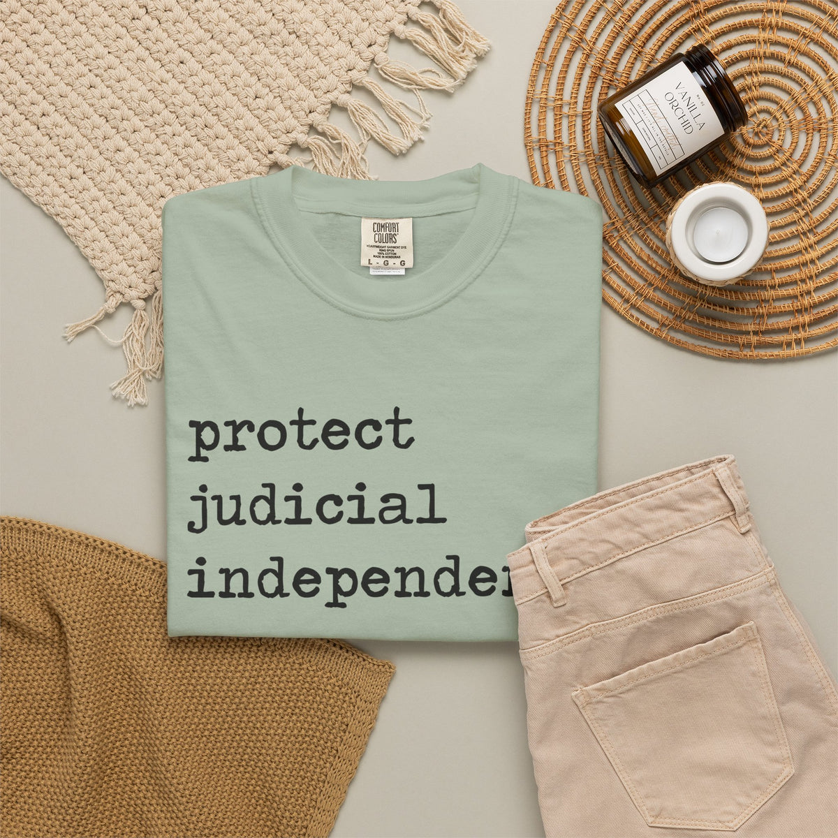 Protect Judicial Independence Comfort Colors Unisex T-Shirt