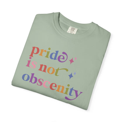 Pride is not Obscenity Comfort Colors Unisex T-Shirt