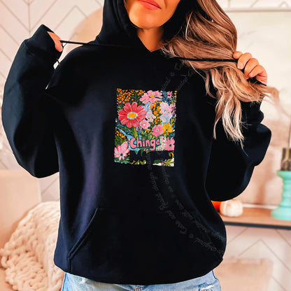 Chinga La Migra Care & Resist Gildan hoodie in Black