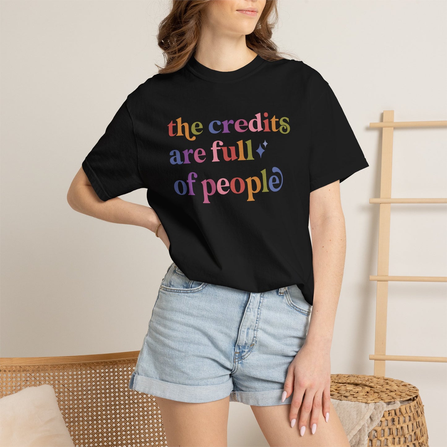 The Credits are Full of People Comfort Colors Unisex T-Shirt