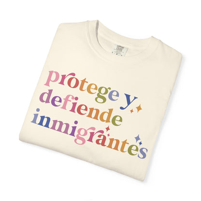 Protege Y Defiende Inmigrantes Comfort Colors Unisex T-Shirt