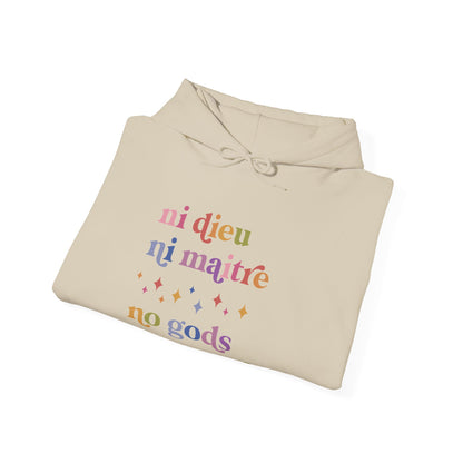 Ni Dieu Ni Maitre No Gods No Masters Hoodie