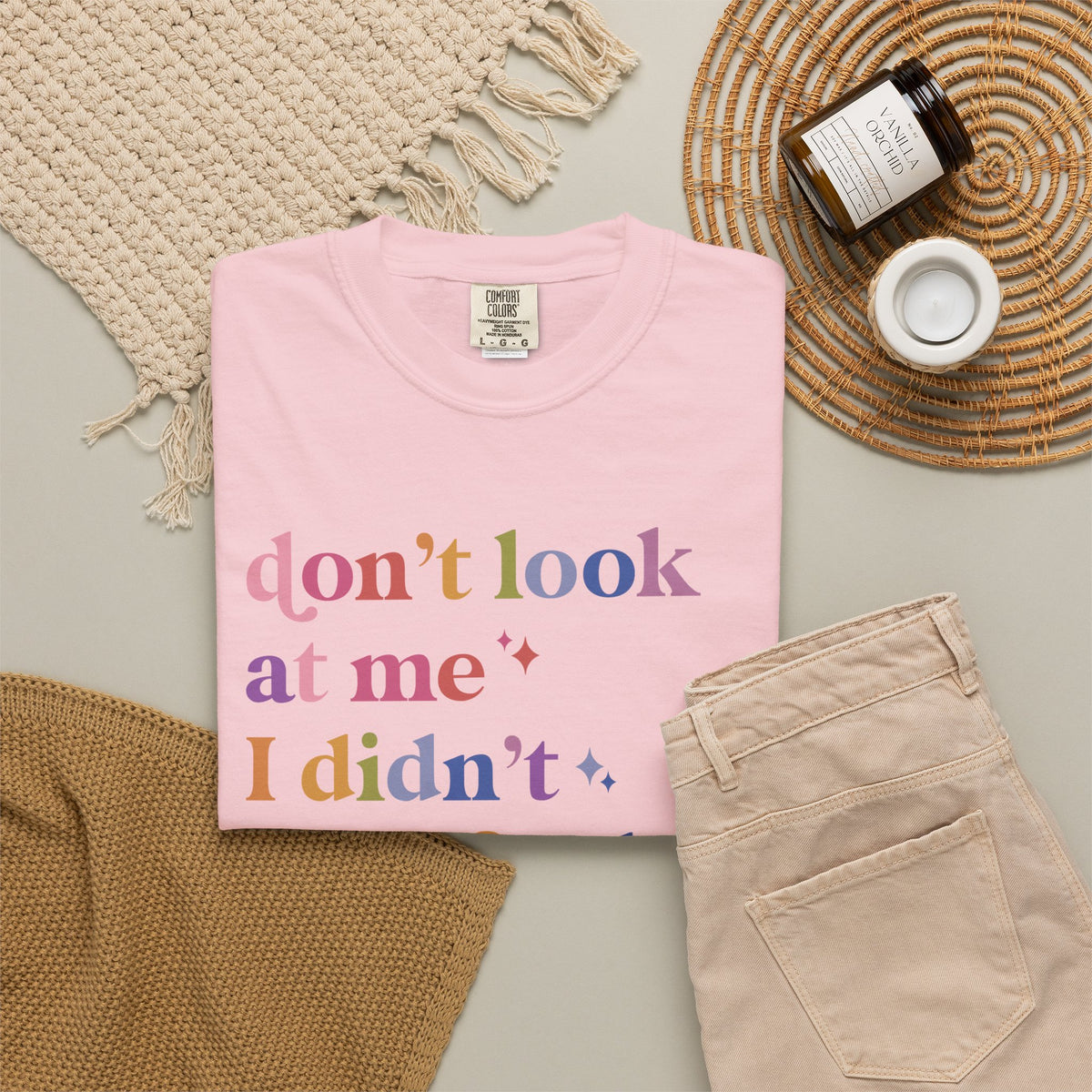 Don't Look At Me, I Didn't Vote for Him Comfort Colors Unisex T-Shirt