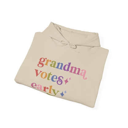 Grandma Votes Early Hoodie