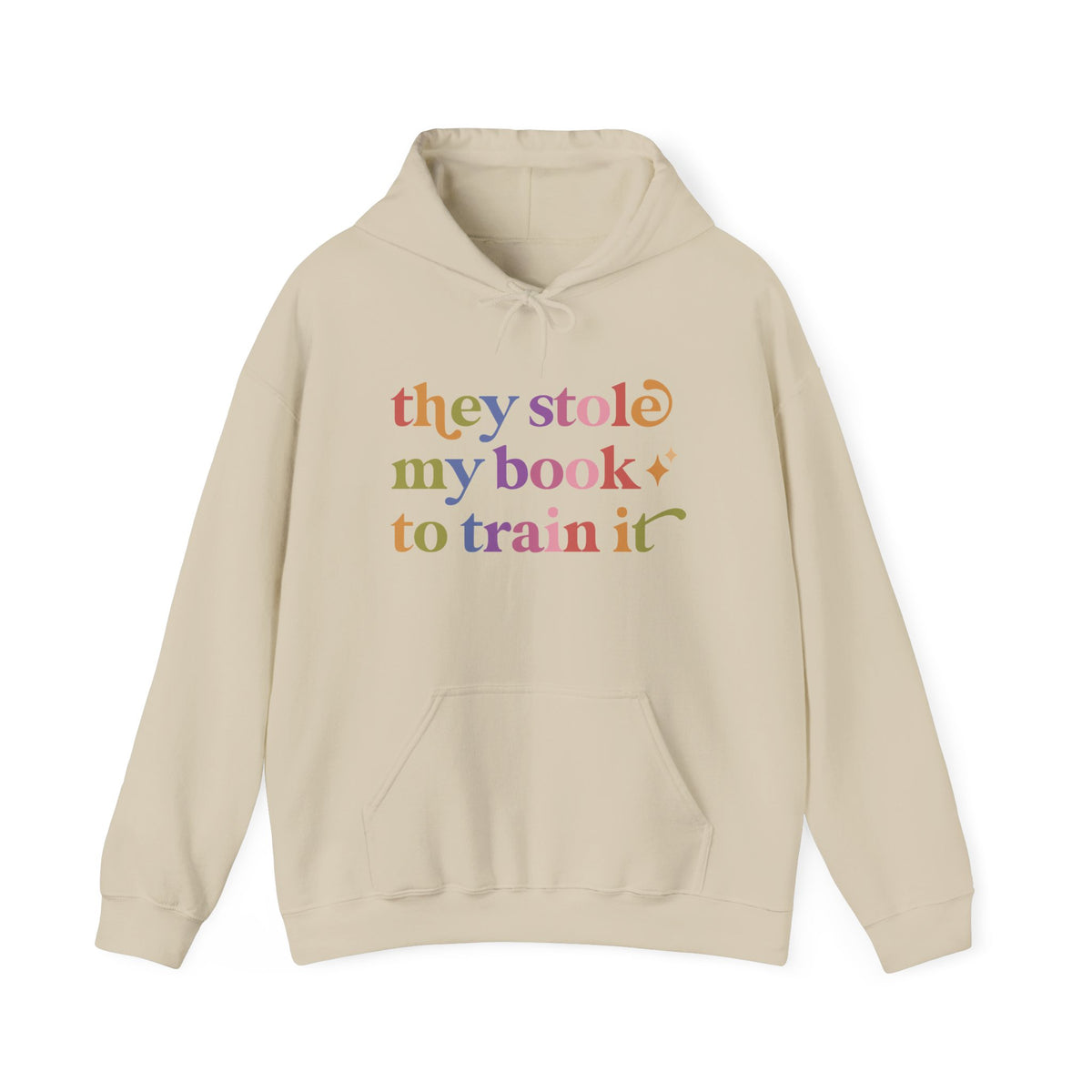 They Stole My Book to Train It Hoodie