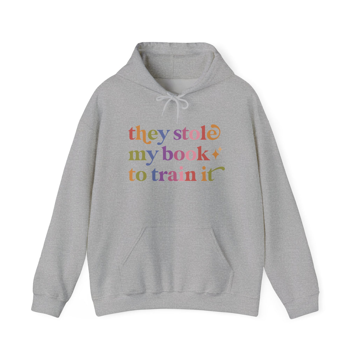 They Stole My Book to Train It Hoodie