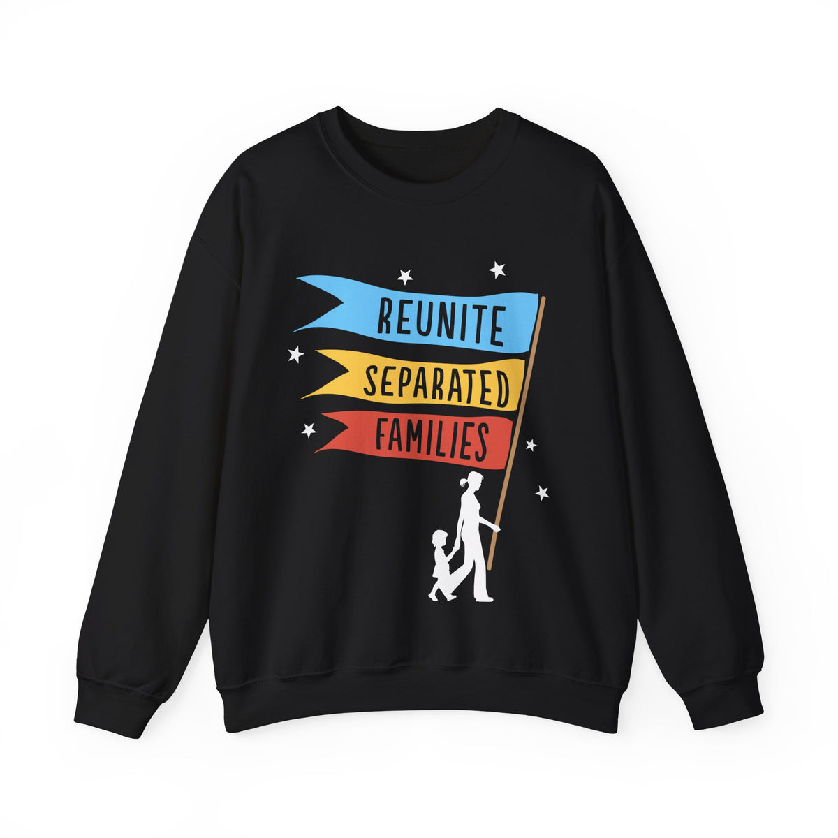 Reunite Separated Families Flags Sweatshirt