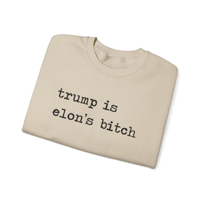 Trump Is Elon's Bitch Sweatshirt