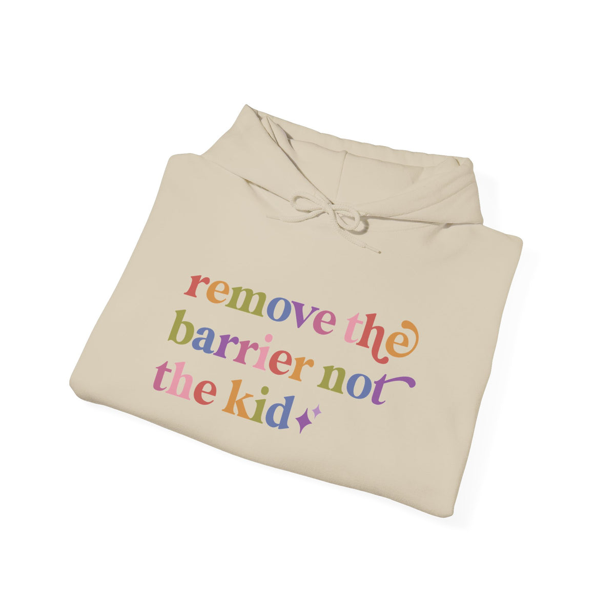 Remove the Barrier not the Kid Hoodie