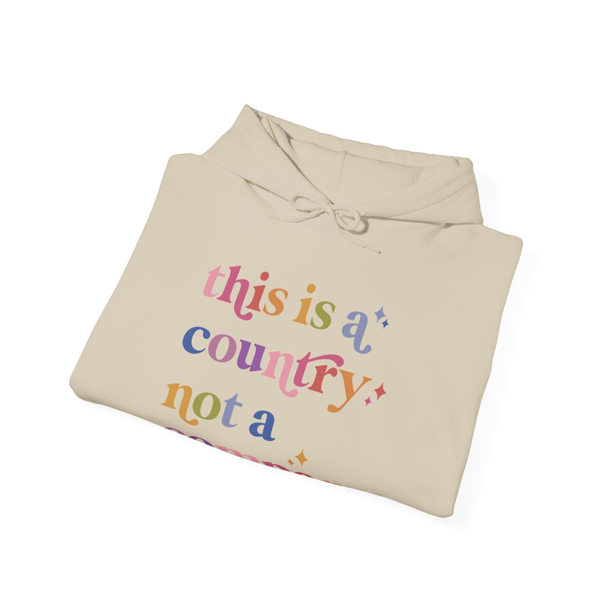 This Is a Country Not a Company Hoodie