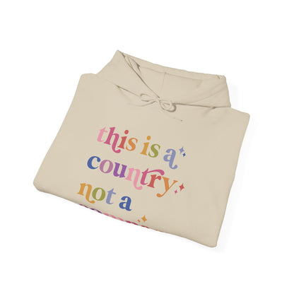 This Is a Country Not a Company Hoodie