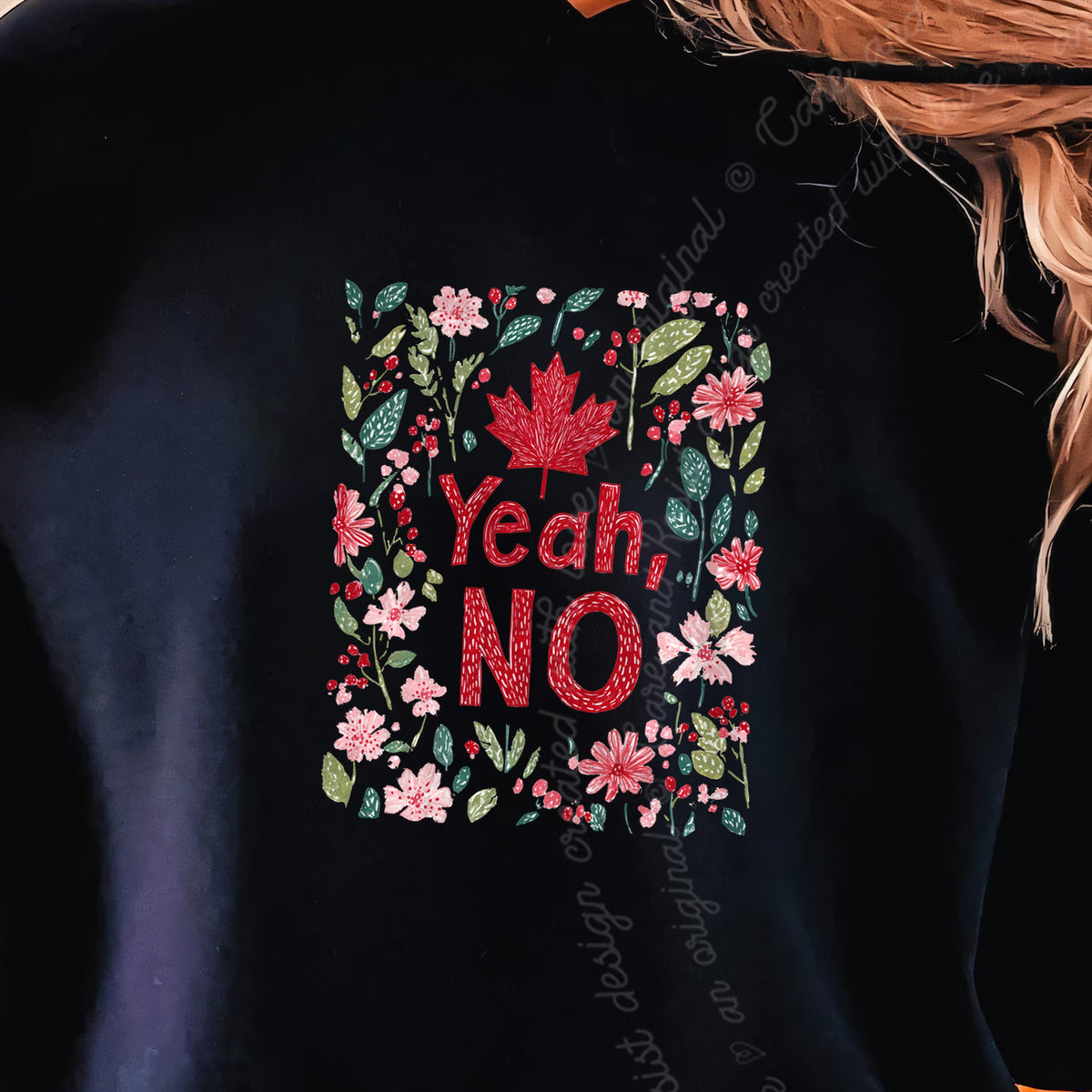 Yeah, No Care & Resist Gildan hoodie in Black