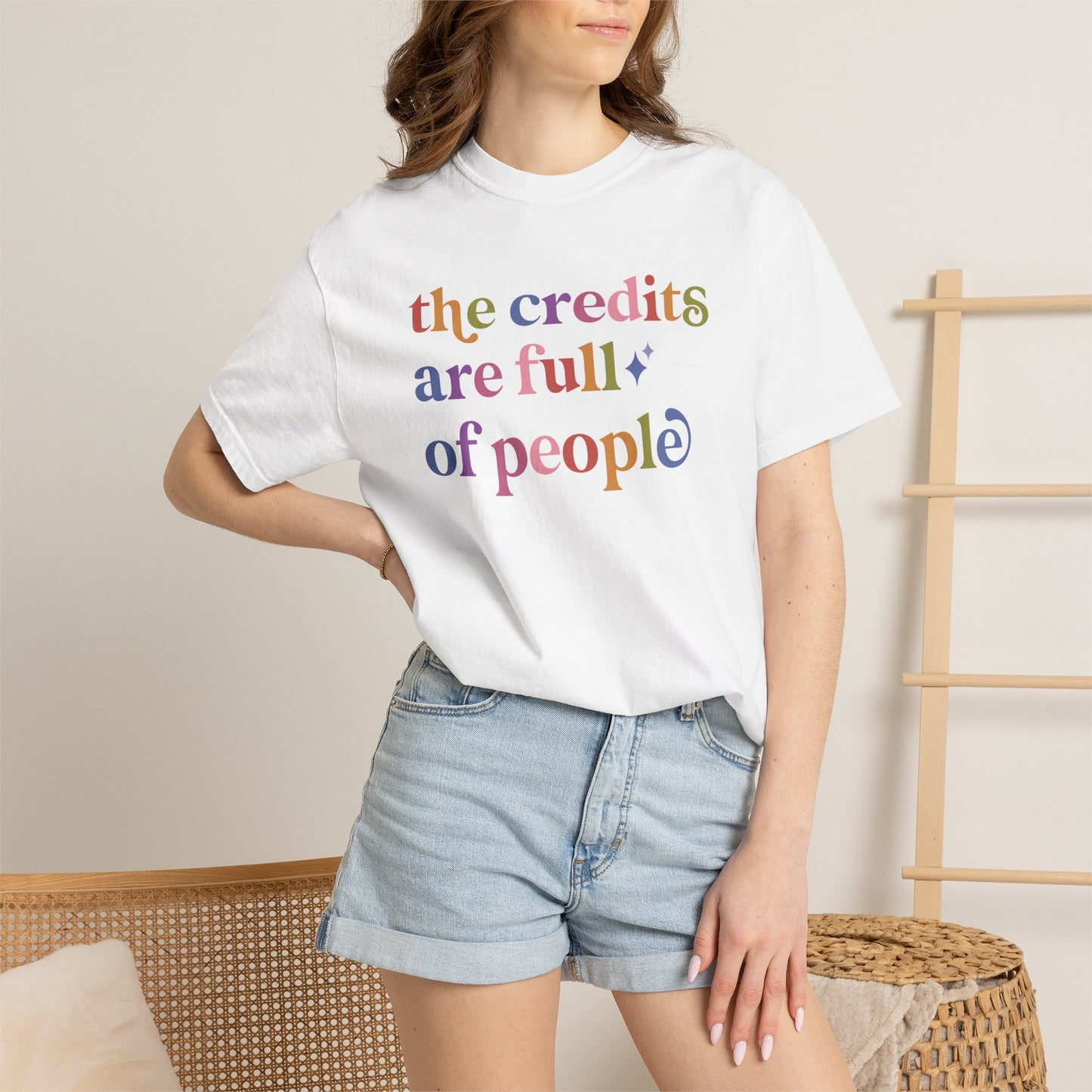 The Credits are Full of People Comfort Colors Unisex T-Shirt