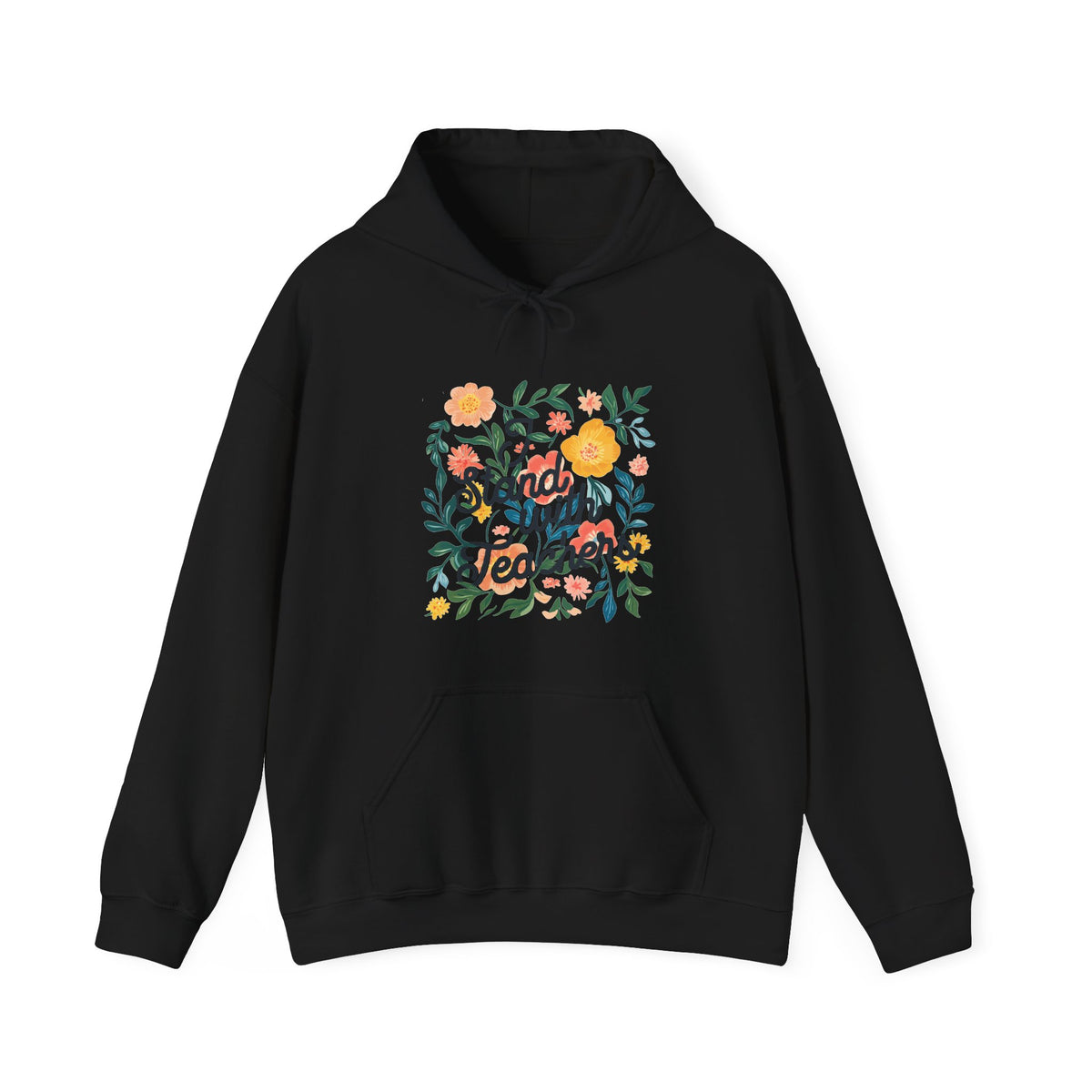 I Stand With Teachers Hoodie