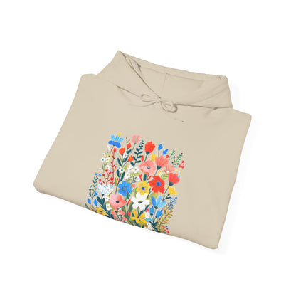 Fuck Trump Floral Hoodie