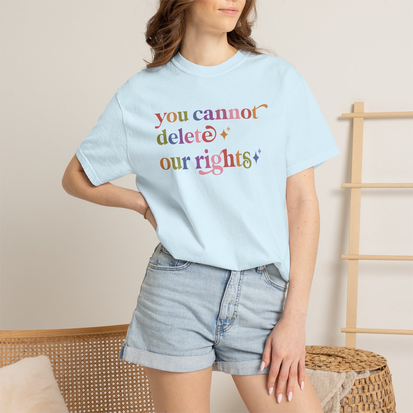 You Cannot Delete Our Rights Comfort Colors Unisex T-Shirt