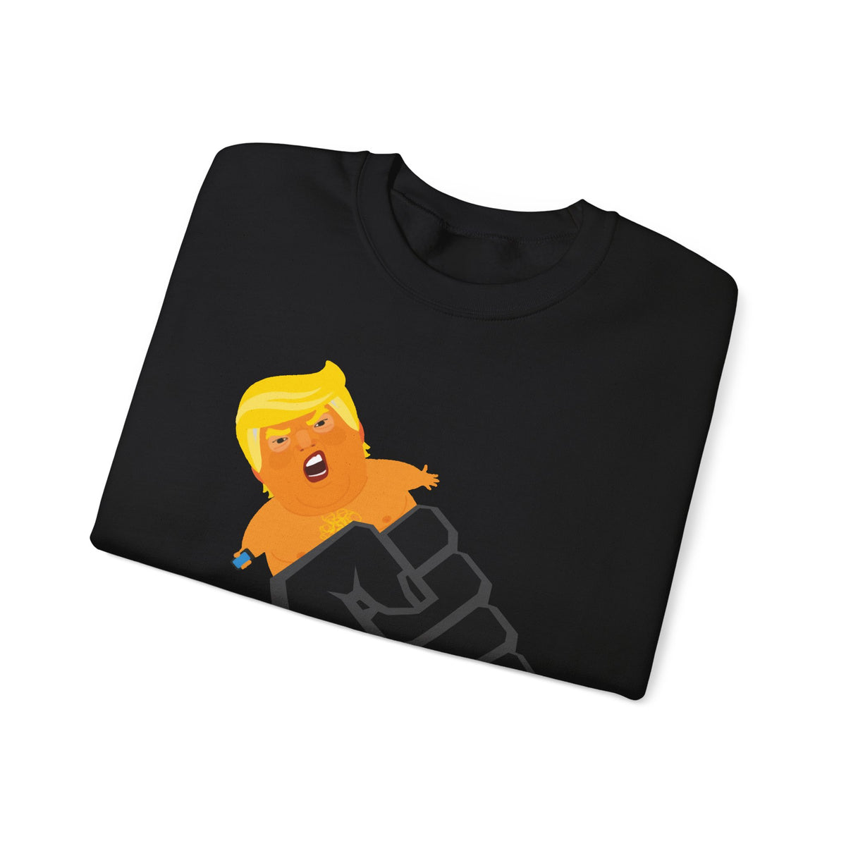 Resist Fist and Trump Blimp Sweatshirt