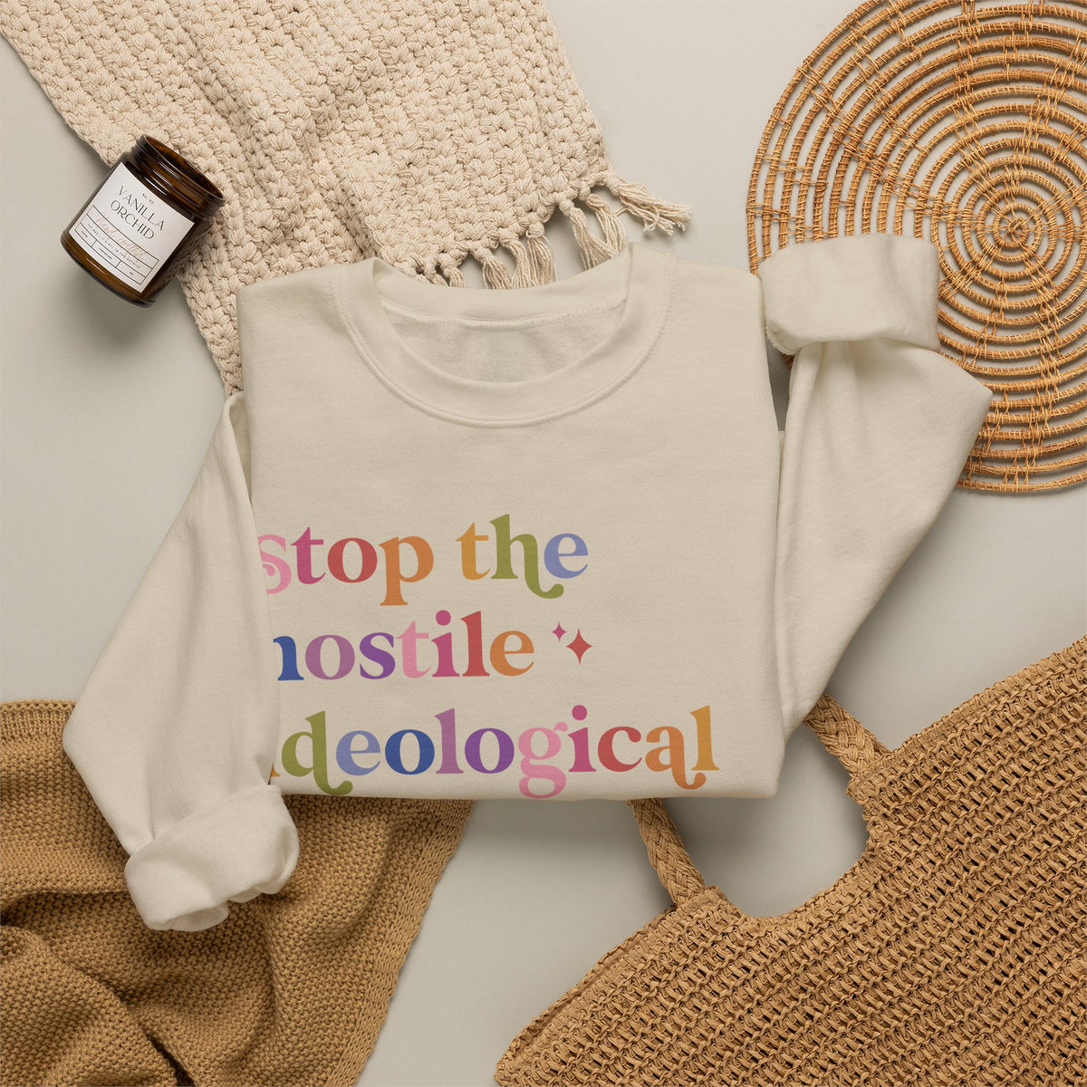 Stop the Hostile Ideological Takeover of the US Government Sweatshirt