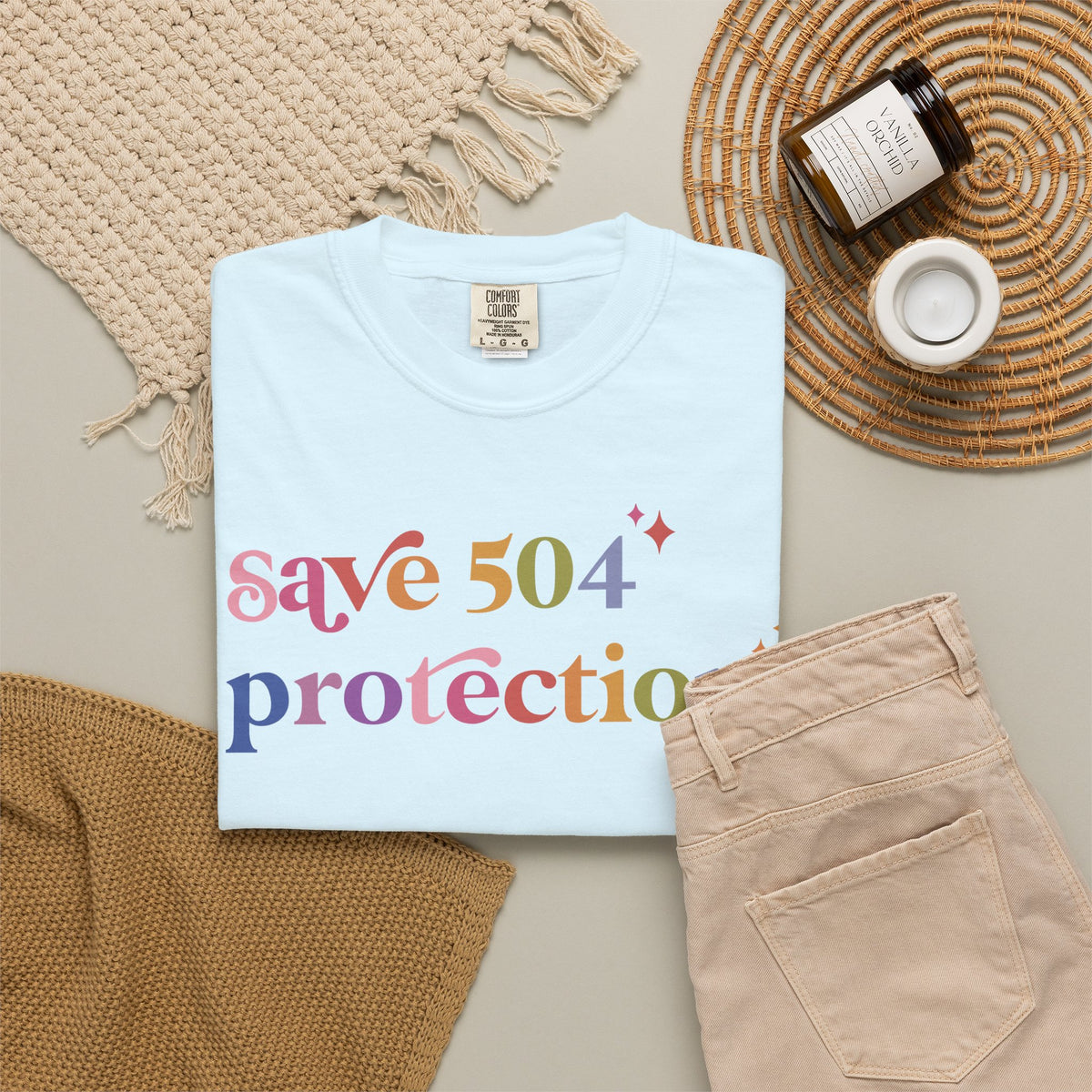 Save 504 Protections Comfort Colors Unisex T-Shirt