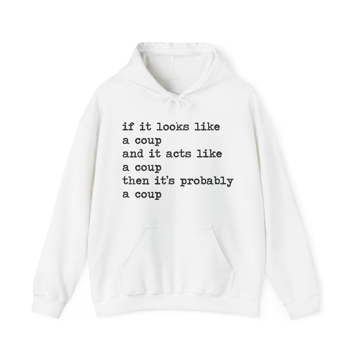 If It Looks Like a Coup and It Acts Like a Coup Then It's Probably a Coup Hoodie