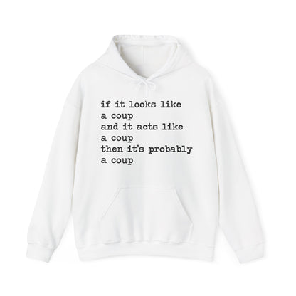 If It Looks Like a Coup and It Acts Like a Coup Then It's Probably a Coup Hoodie