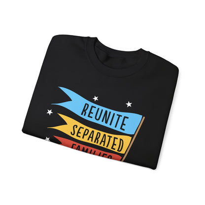 Reunite Separated Families Flags Sweatshirt