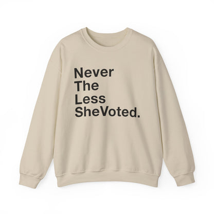 Nevertheless She Voted Sweatshirt