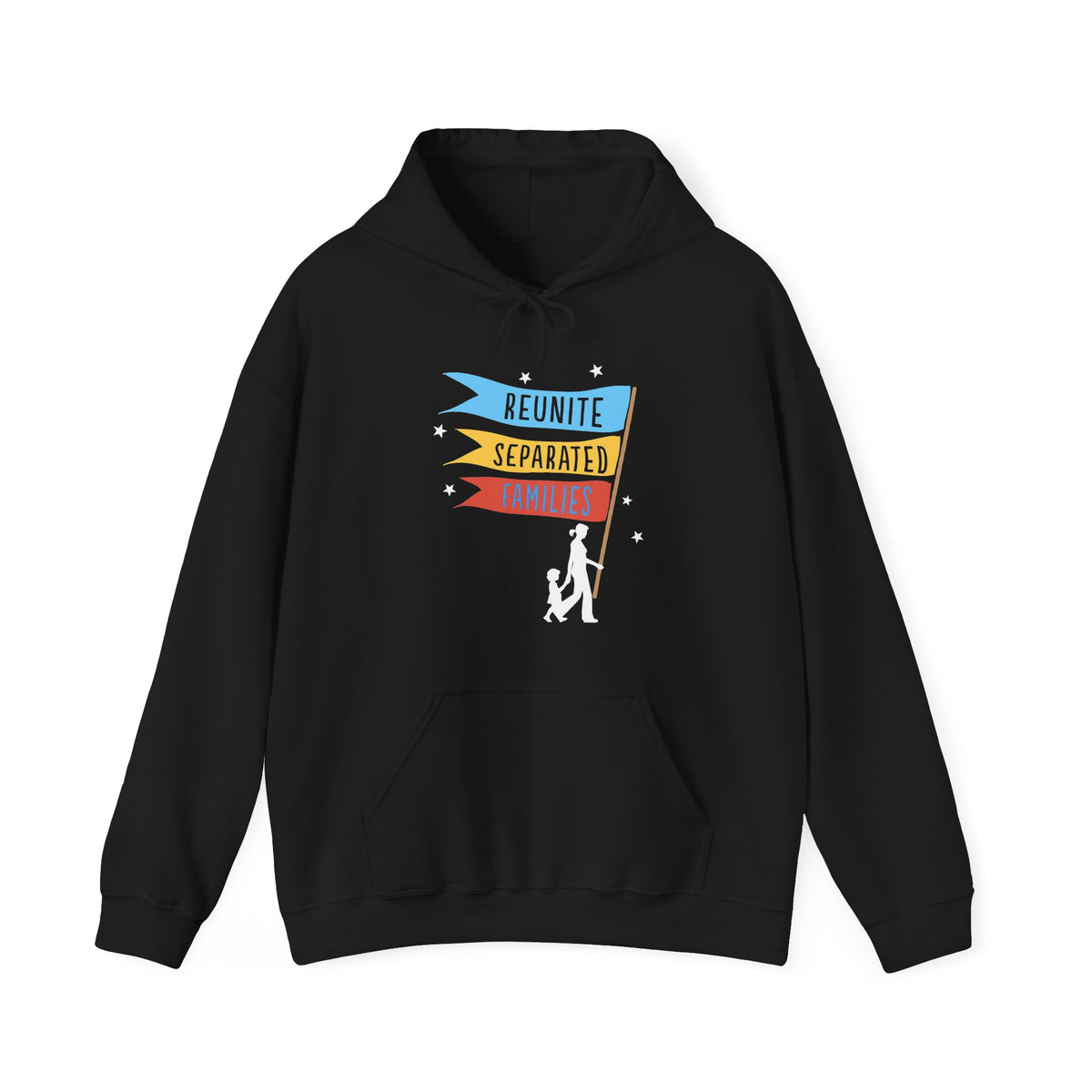 Reunite Separated Families Flags Hoodie