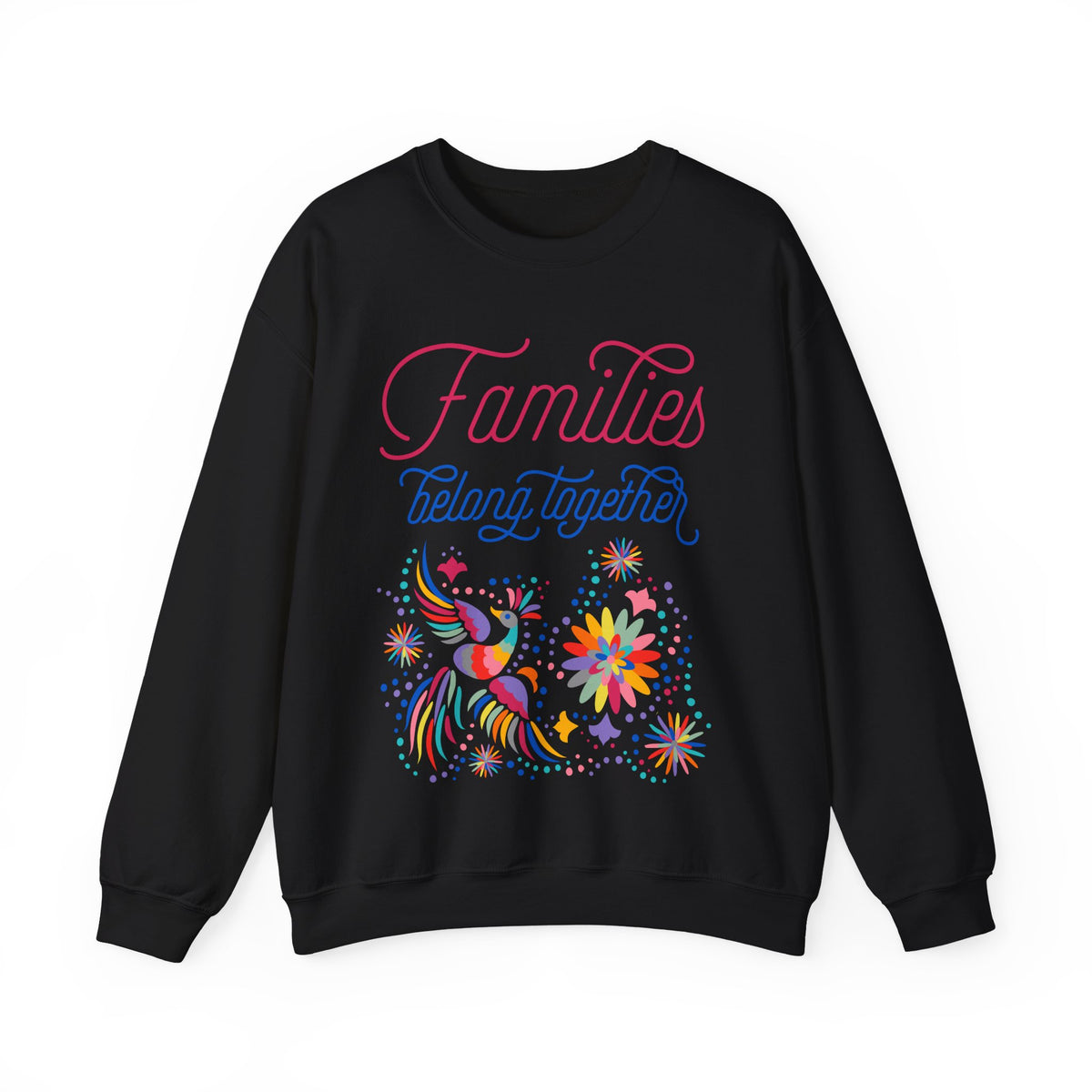 Families Belong Together Rainbow Sweatshirt