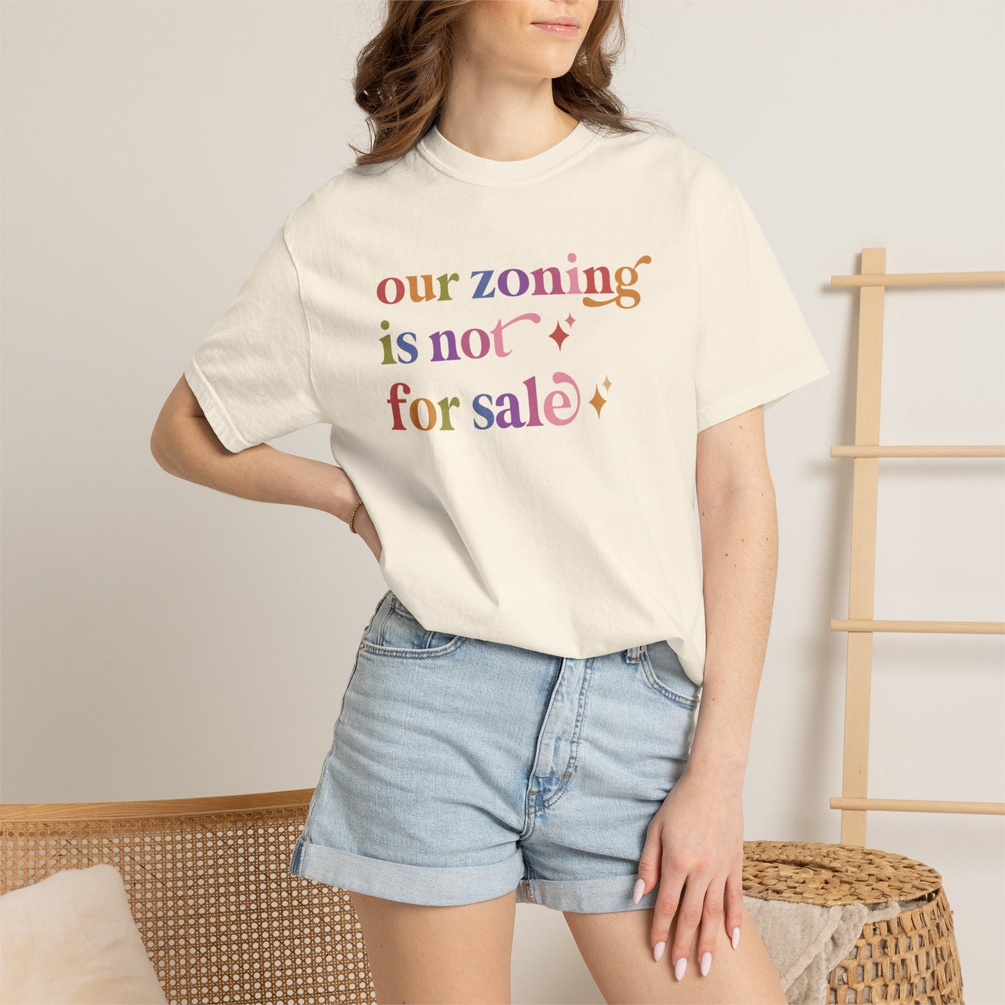 Our Zoning is not for Sale Comfort Colors Unisex T-Shirt