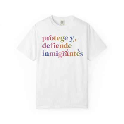 Protege Y Defiende Inmigrantes Comfort Colors Unisex T-Shirt