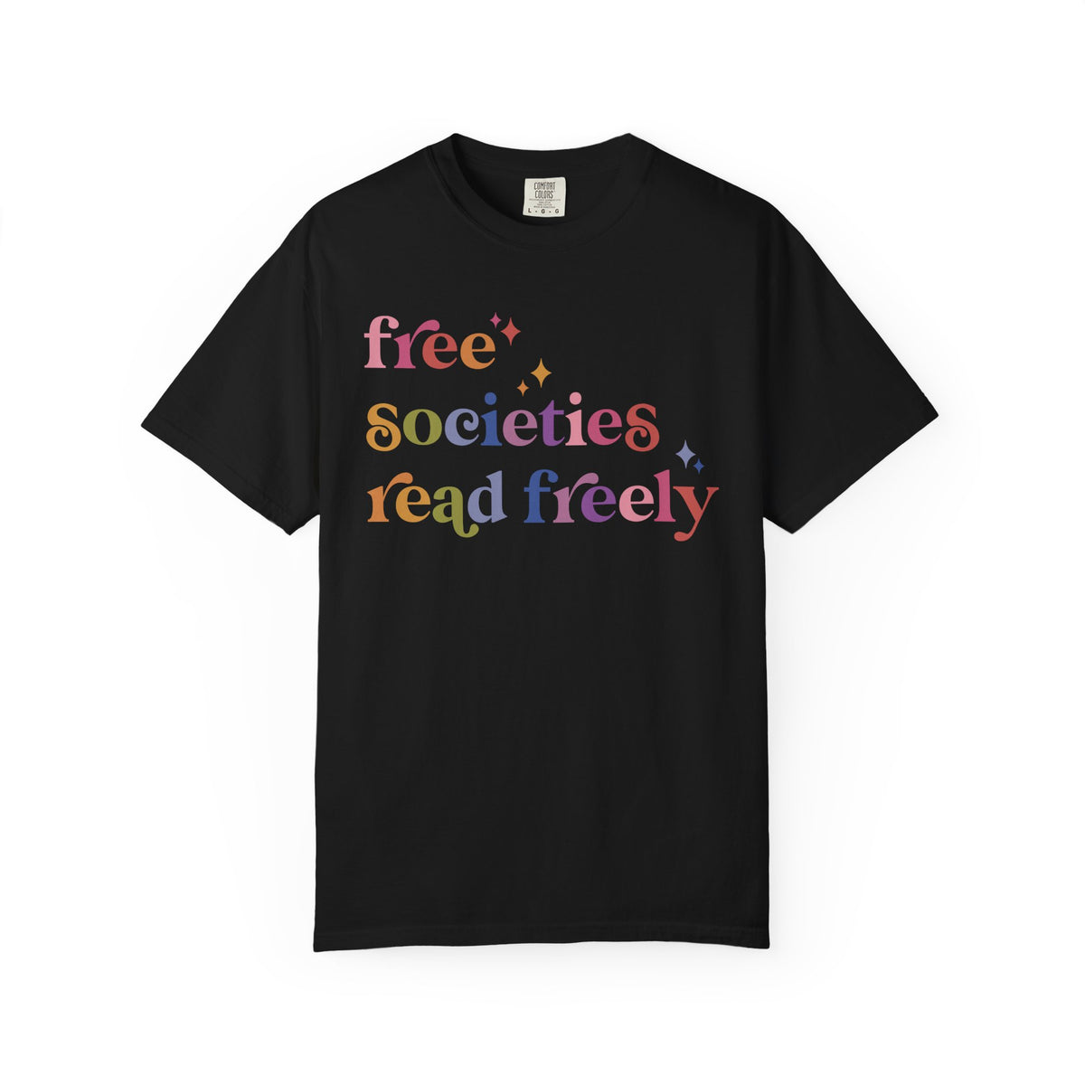 Free Societies Read Freely Comfort Colors Unisex T-Shirt