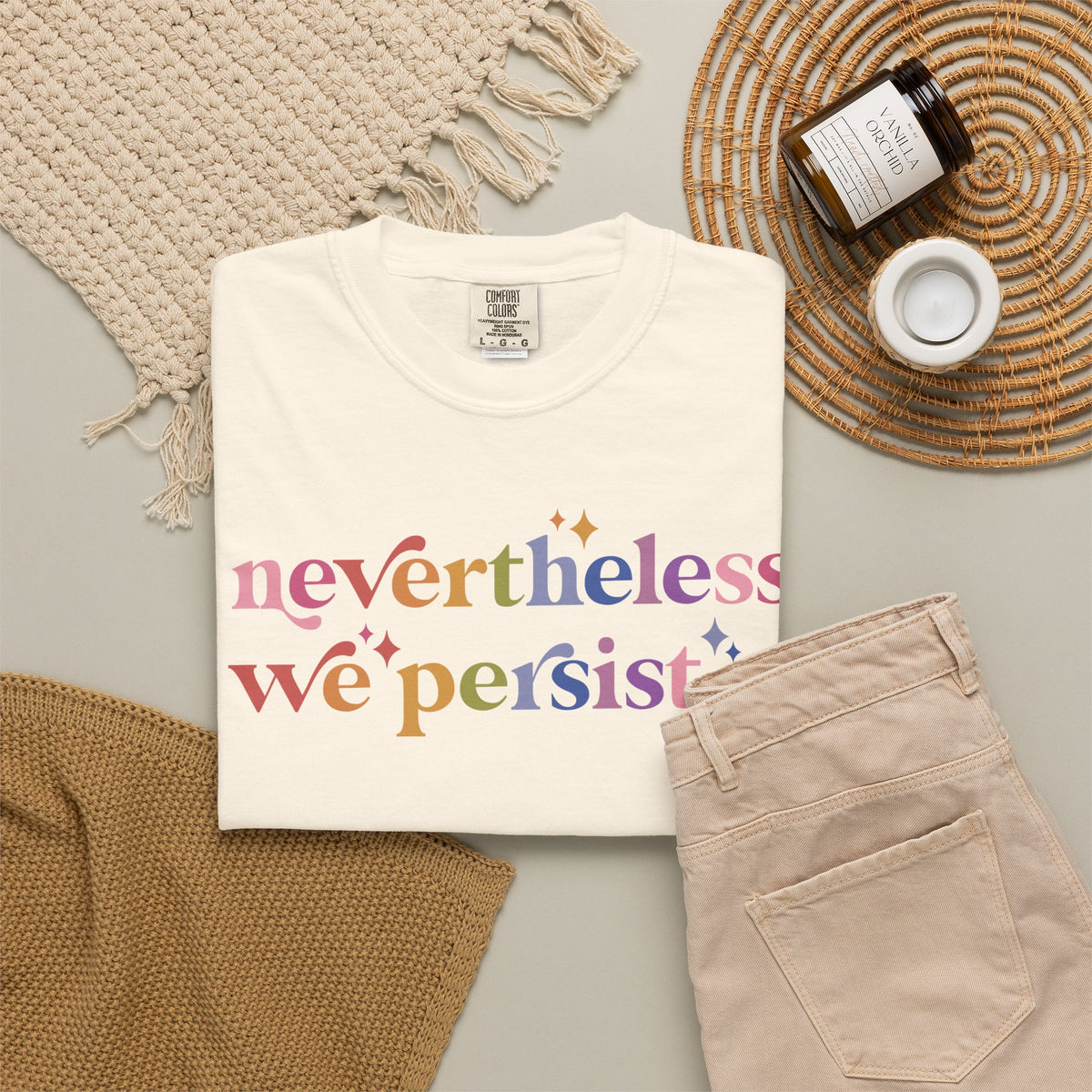 Nevertheless We Persist Comfort Colors Unisex T-Shirt