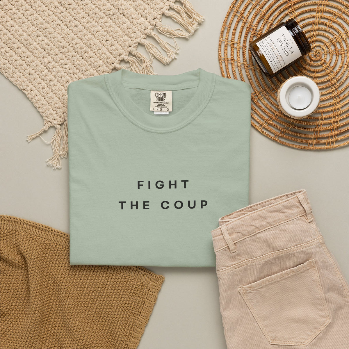 Fight the Coup Comfort Colors Unisex T-Shirt