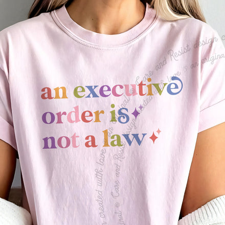 An Executive Order is not a Law Comfort Colors Unisex T-Shirt