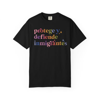 Protege Y Defiende Inmigrantes Comfort Colors Unisex T-Shirt