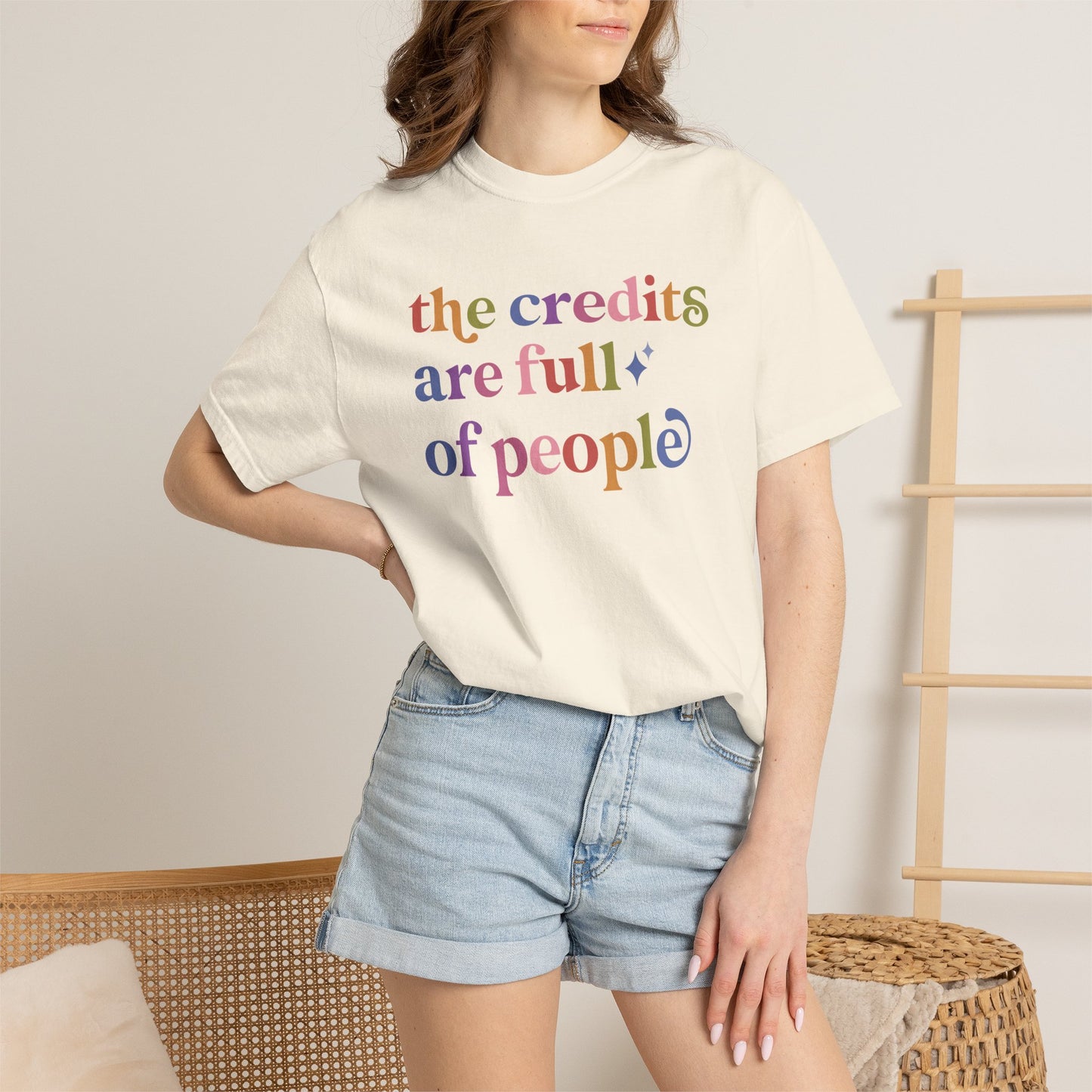 The Credits are Full of People Comfort Colors Unisex T-Shirt