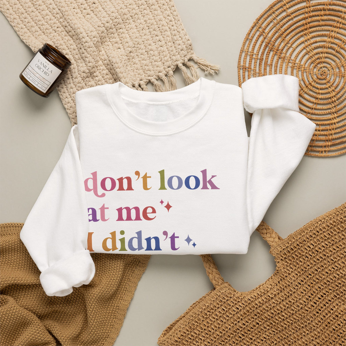 Don't Look At Me, I Didn't Vote for Him Sweatshirt