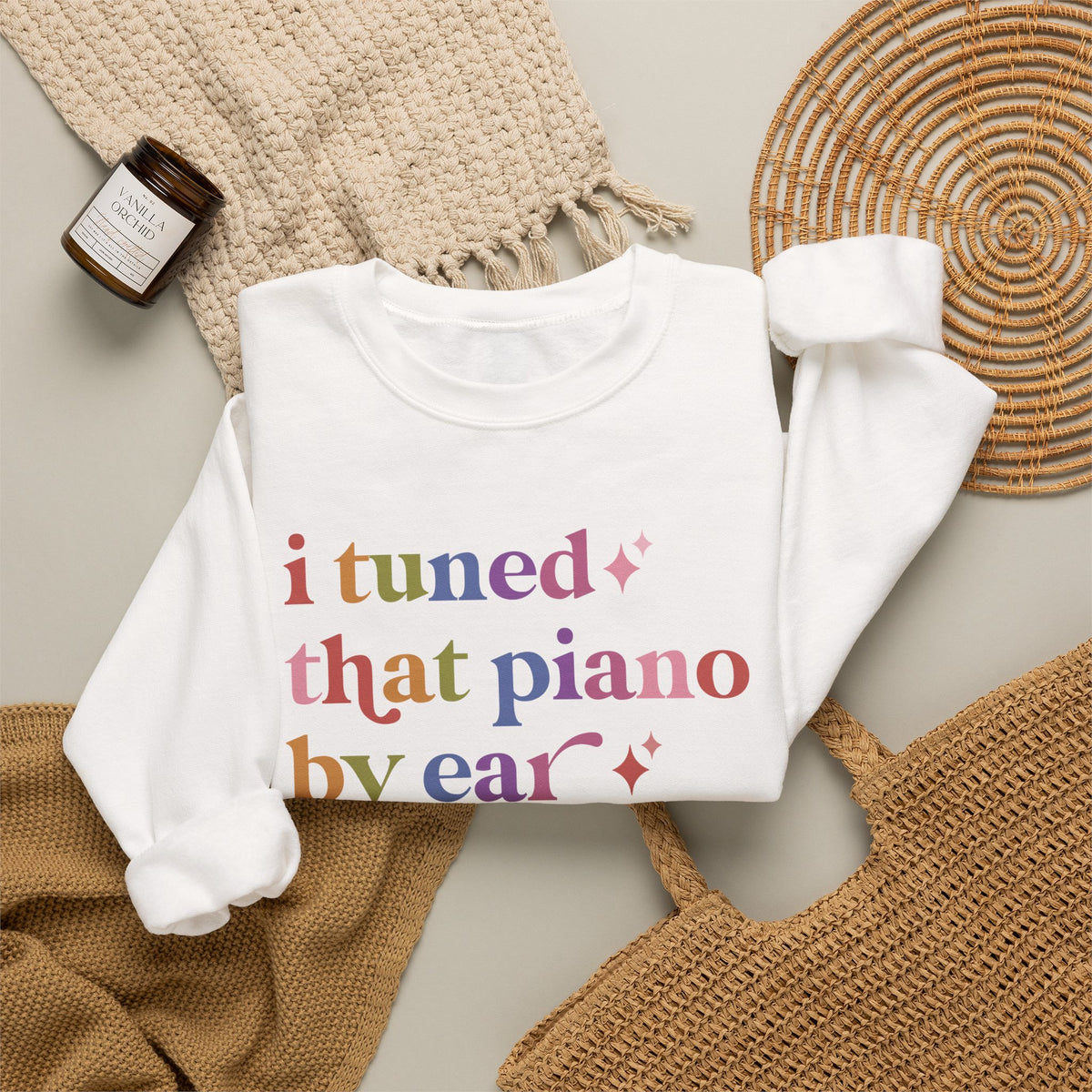 I Tuned That Piano By Ear Sweatshirt
