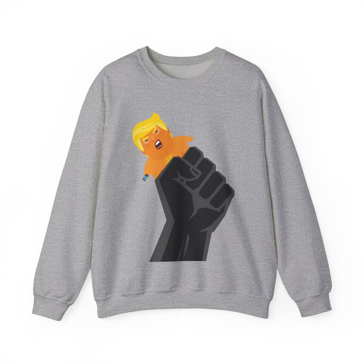 Resist Fist and Trump Blimp Sweatshirt