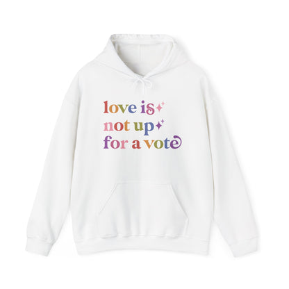 Love is not Up for a Vote Hoodie