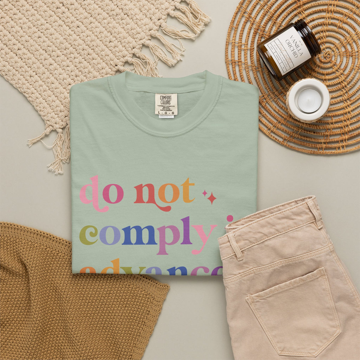 Do Not Comply in Advance Comfort Colors Unisex T-Shirt