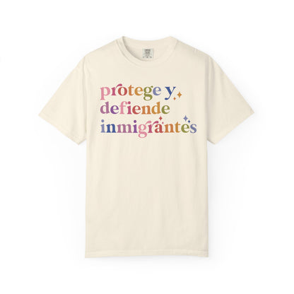 Protege Y Defiende Inmigrantes Comfort Colors Unisex T-Shirt