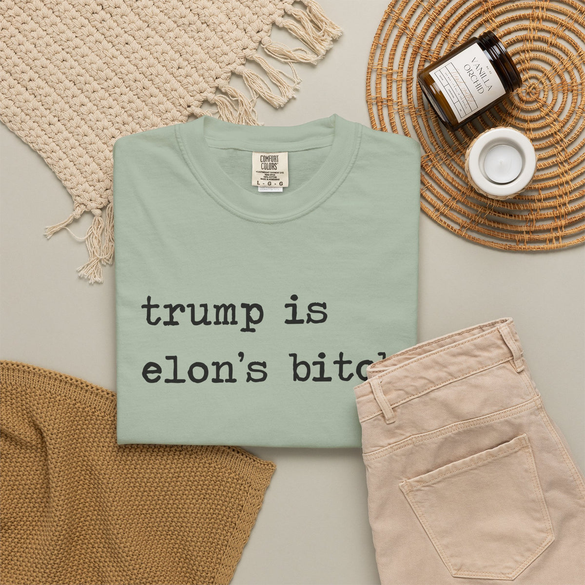 Trump Is Elon's Bitch Comfort Colors Unisex T-Shirt