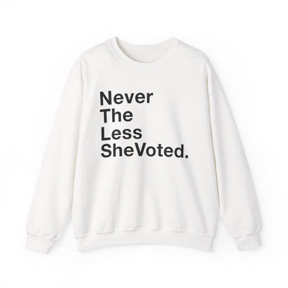 Nevertheless She Voted Sweatshirt