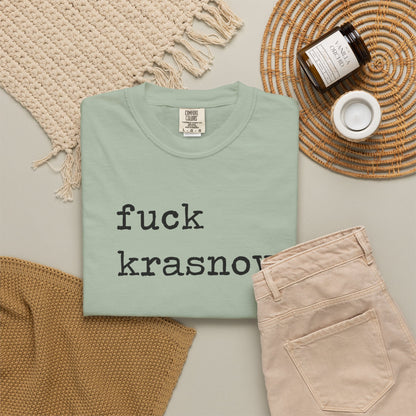 Fuck Krasnov Comfort Colors Unisex T-Shirt