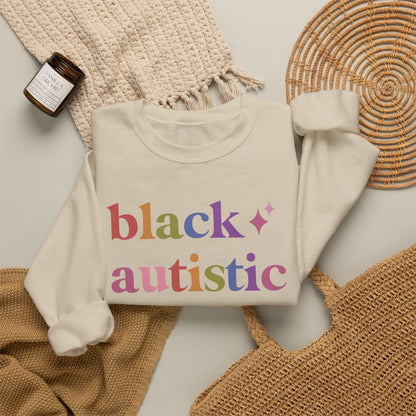 Black Autistic Joy Sweatshirt
