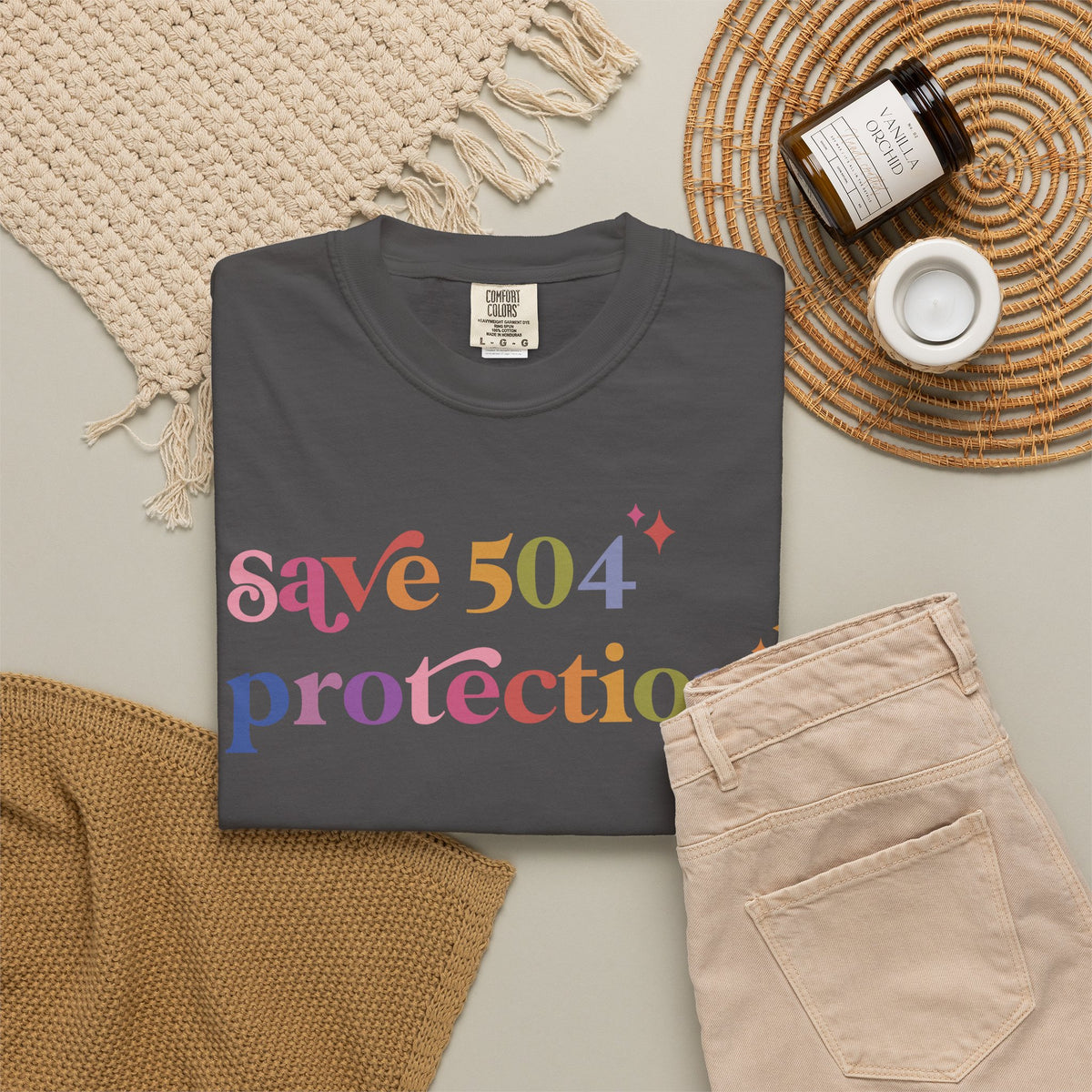 Save 504 Protections Comfort Colors Unisex T-Shirt