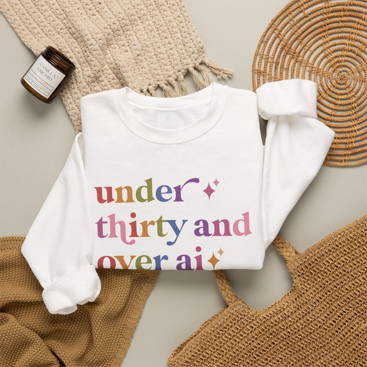 Under Thirty and Over Ai Sweatshirt